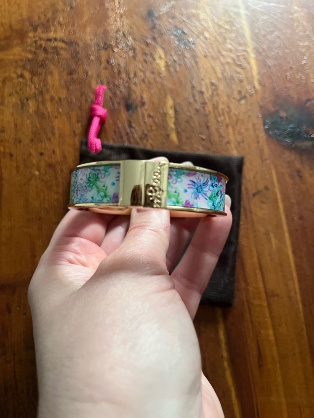 Lilly Pulitzer - Mandevilla Baby Paradise Petals Bracelet / Bangle - Picture 3 of 5